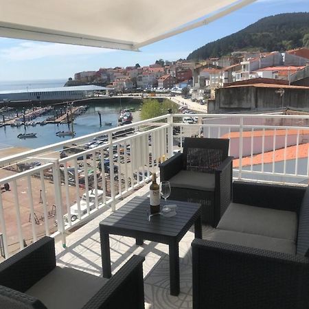 Apartamento Vista Al Puerto De 피니스테레 외부 사진